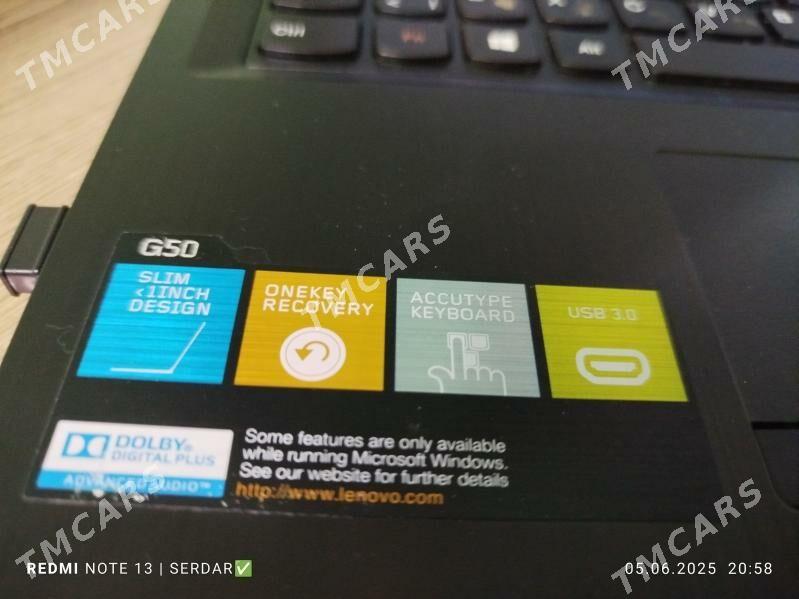 Lenovo G50 - Туркменабат - img 4