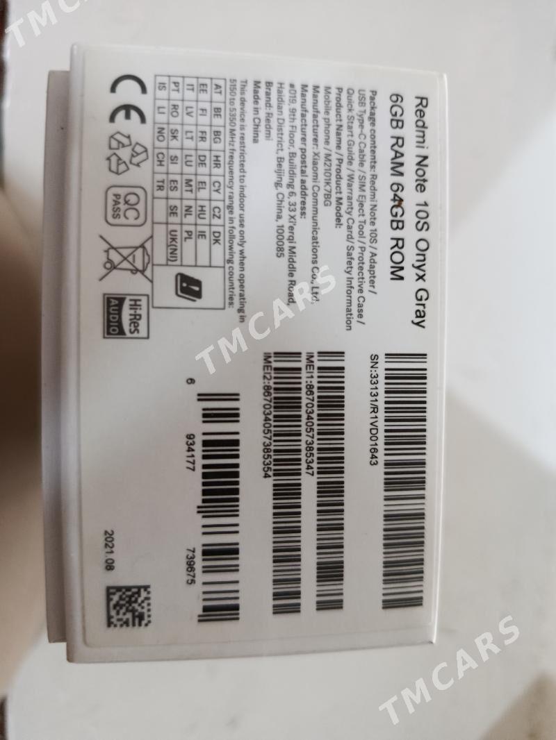 REDMI NOT 10 S 6/64 - Чоганлы - img 2
