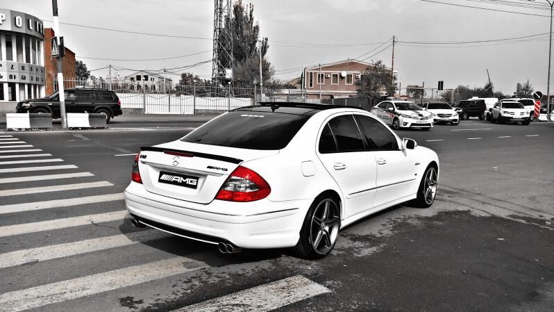 w211 avangard S yzky bamper 6 000 TMT - Bedew - img 3