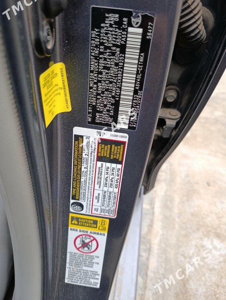 Toyota Camry 2011 - 155 000 TMT - Мары - img 1