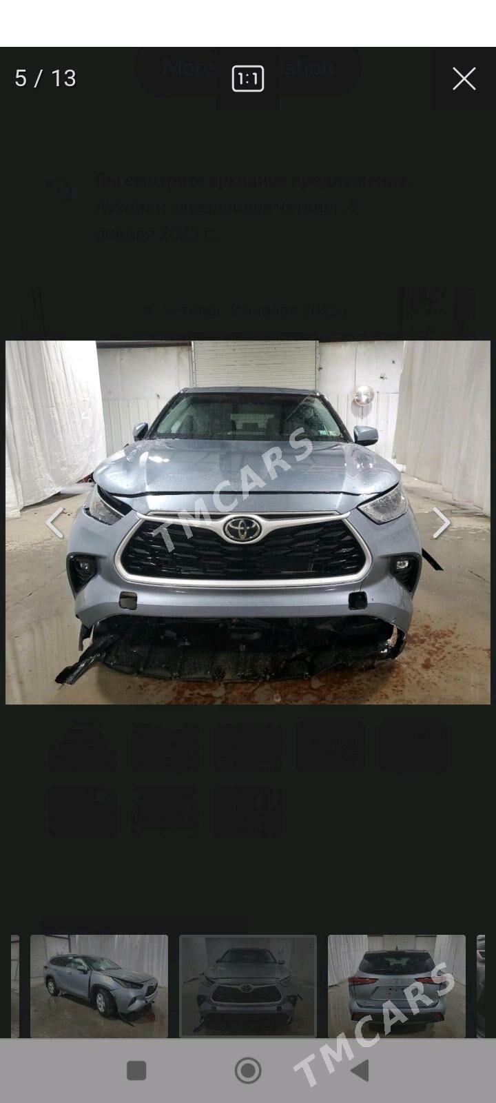Toyota Highlander 2022 - 470 000 TMT - Мары - img 3