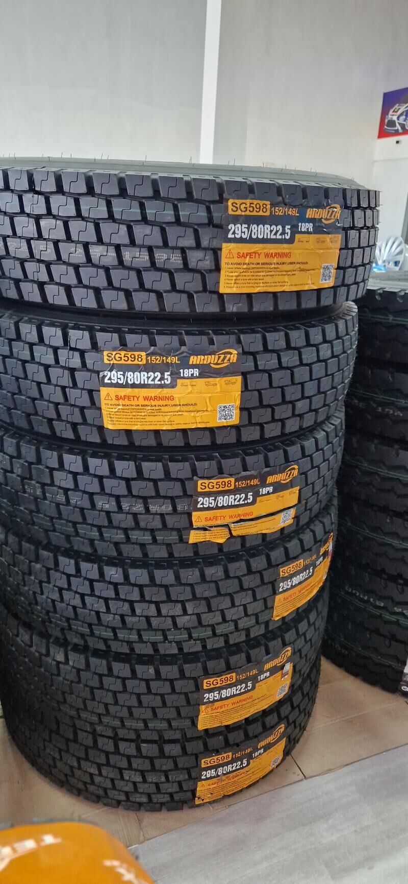 ARDUZZA 295/80/22,5 2025ÝYL ✅️ 2 975 TMT - Ак-Бугдайский этрап - img 1
