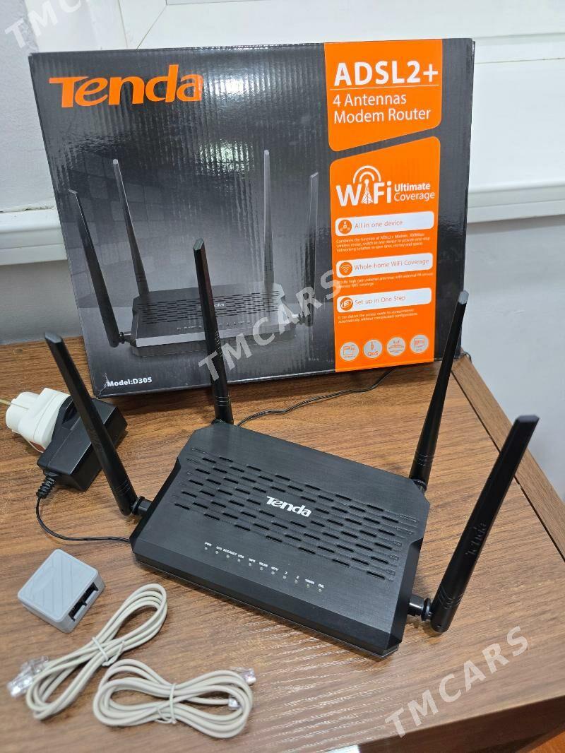 Tenda D305 router, роутер - Türkmenabat - img 1