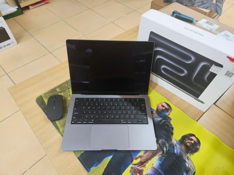 Б/У 7-цикл MacBook Pro M3 512G - Ашхабад - img 3
