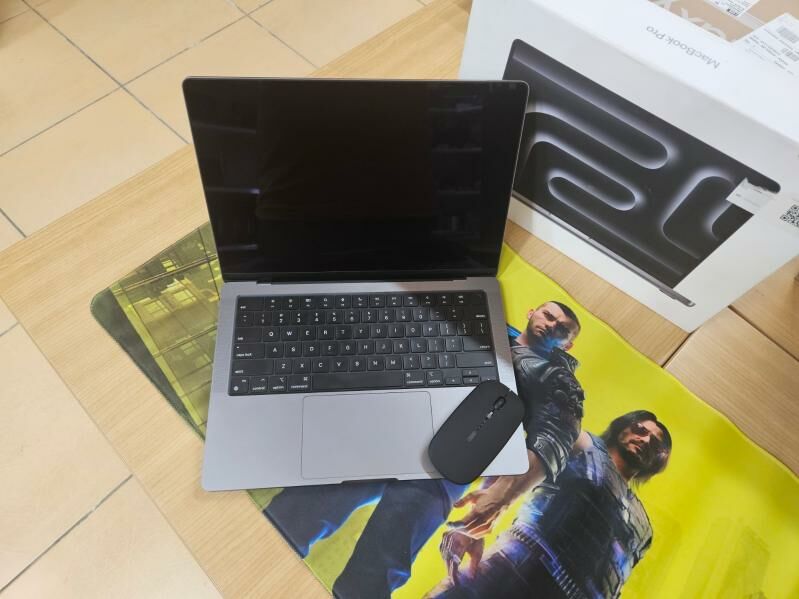 Б/У 7-цикл MacBook Pro M3 512G - Ашхабад - img 4