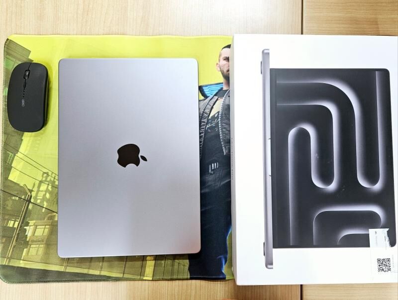 Б/У 7-цикл MacBook Pro M3 512G - Ашхабад - img 5