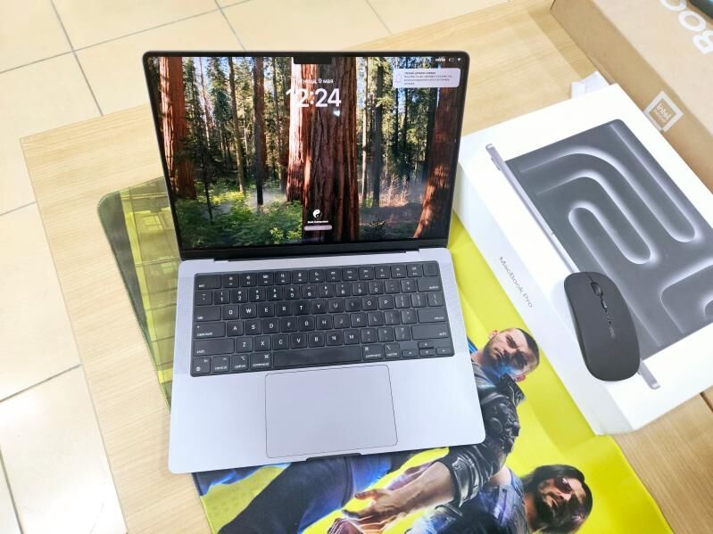 Б/У 7-цикл MacBook Pro M3 512G - Ашхабад - img 1