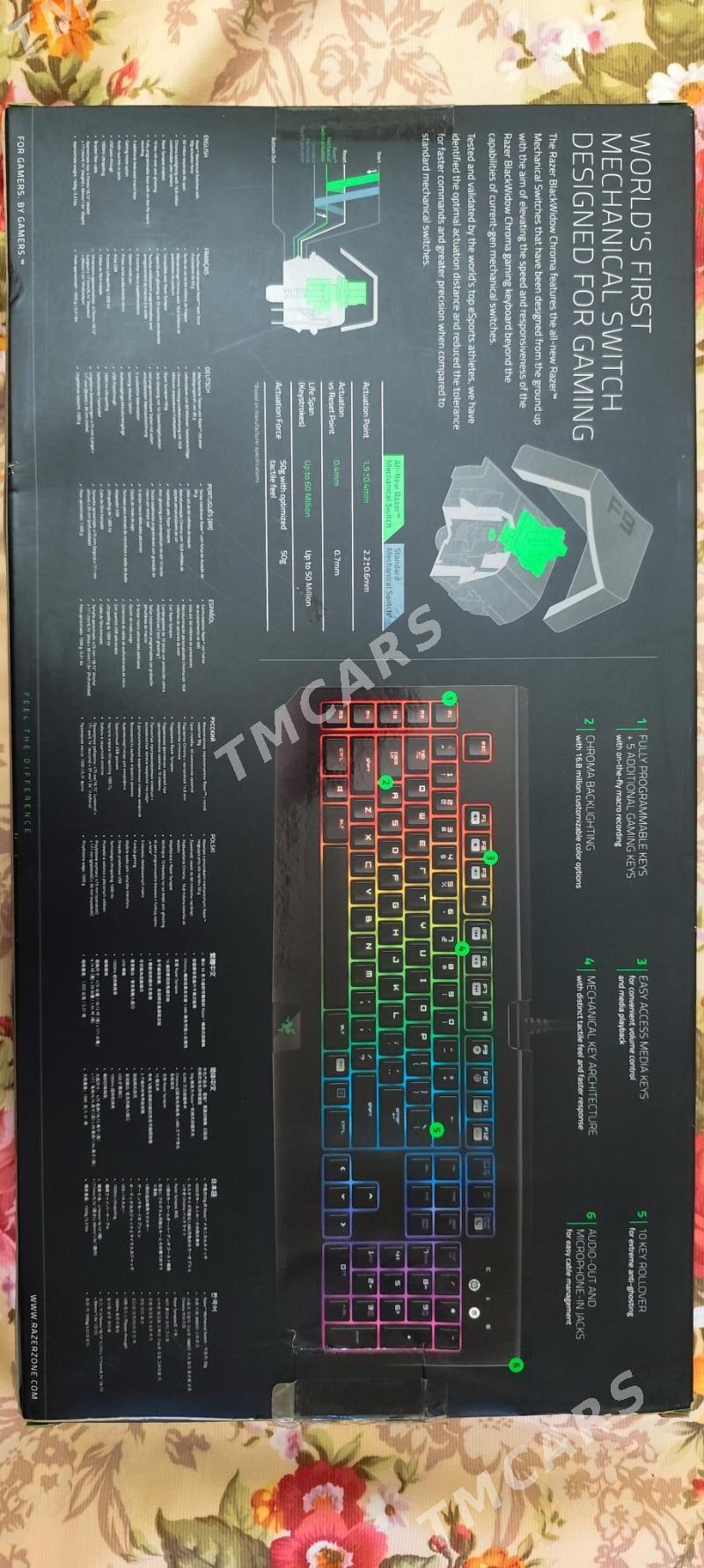 Klawiatura Razer mehanika - Aşgabat - img 1