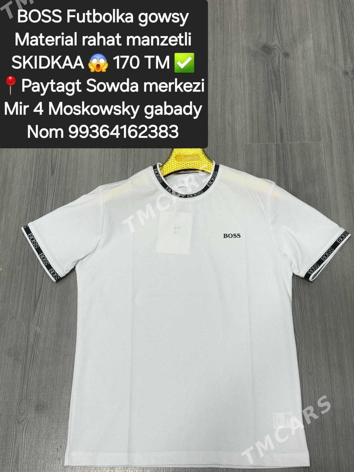 Owersize BOSS Futbolkalar - Parahat 4 - img 1