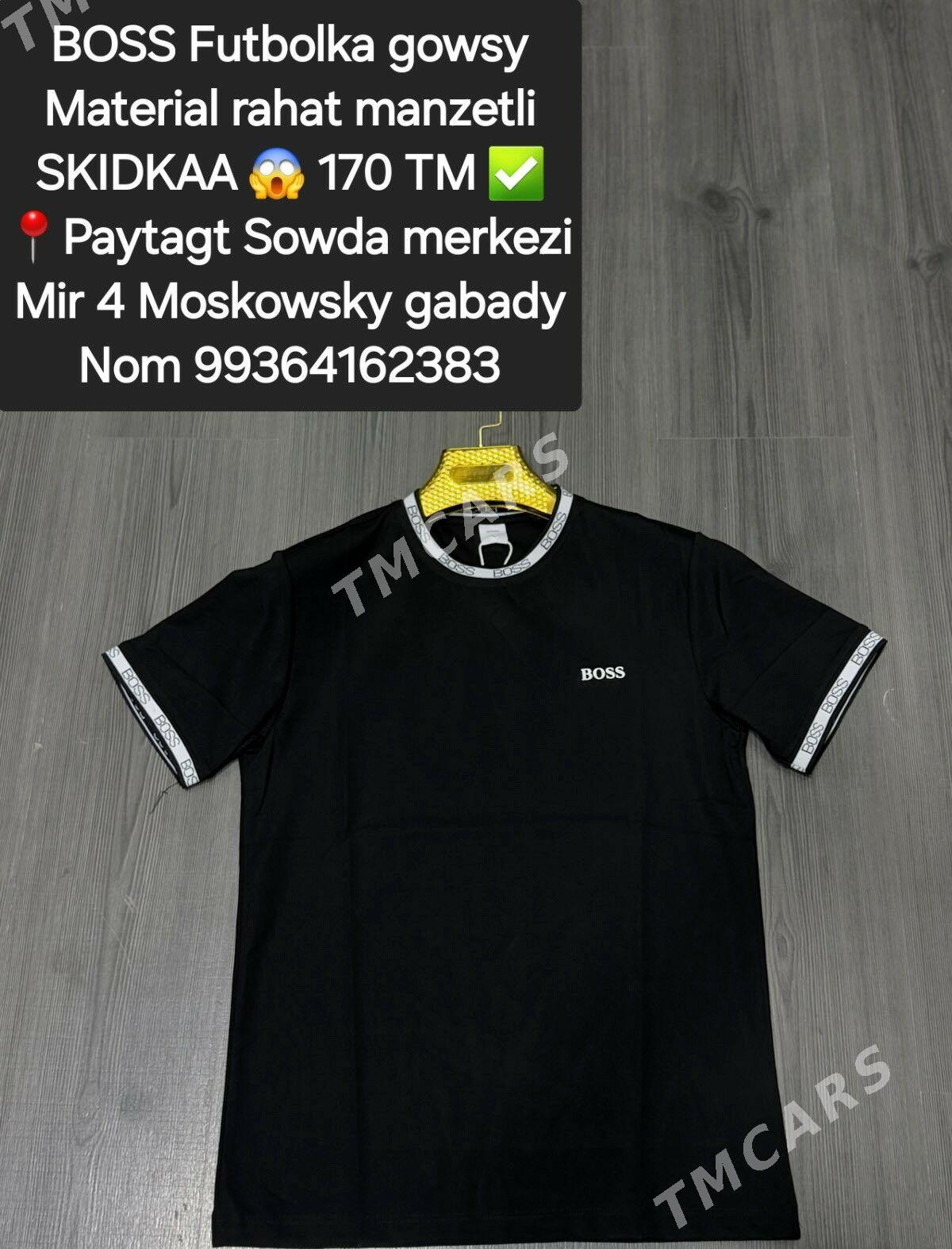 Owersize BOSS Futbolkalar - Parahat 4 - img 2