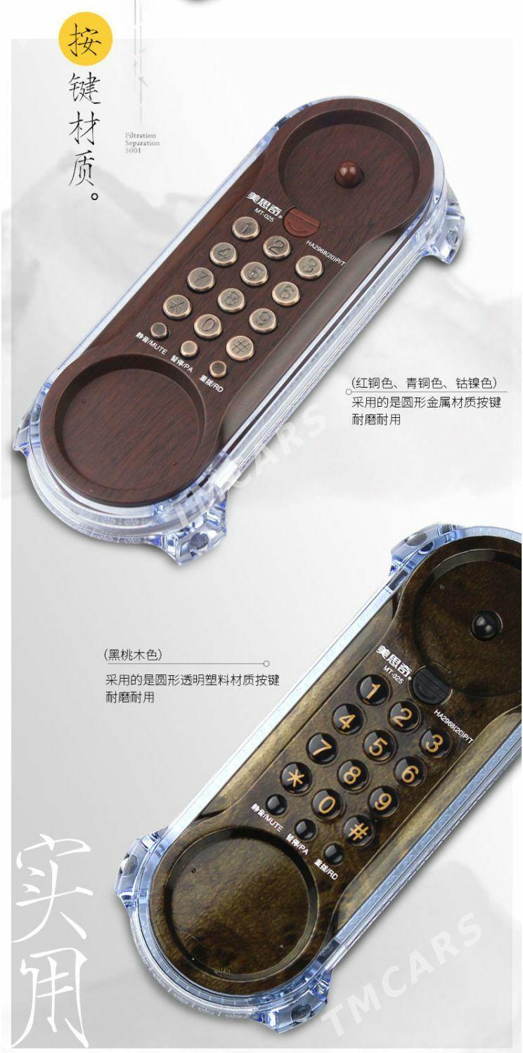 FRANSUŹKY DOMAŞNY TELEFON LED - Aşgabat - img 6