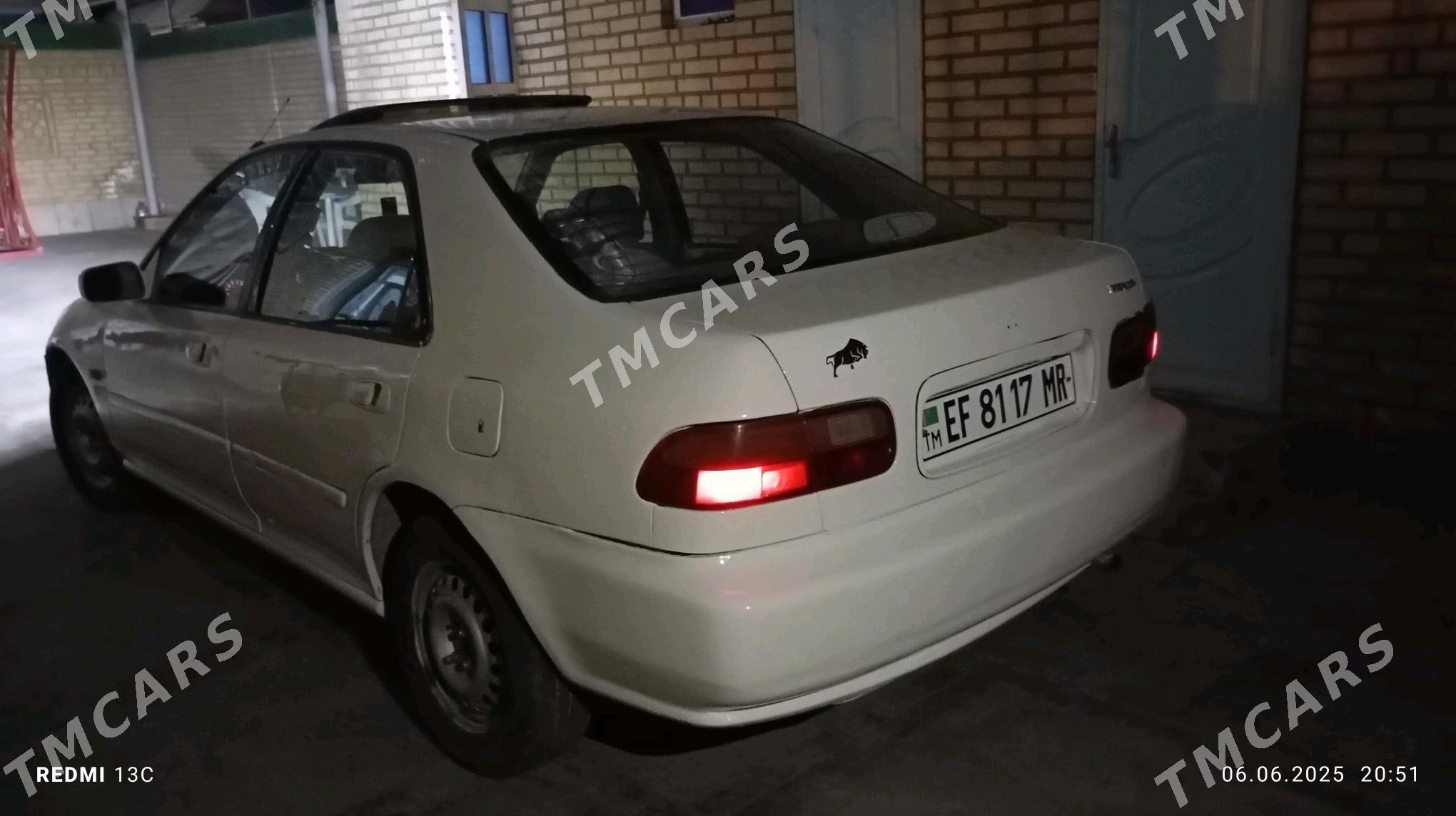 Honda Civic 1992 - 30 000 TMT - Мары - img 5