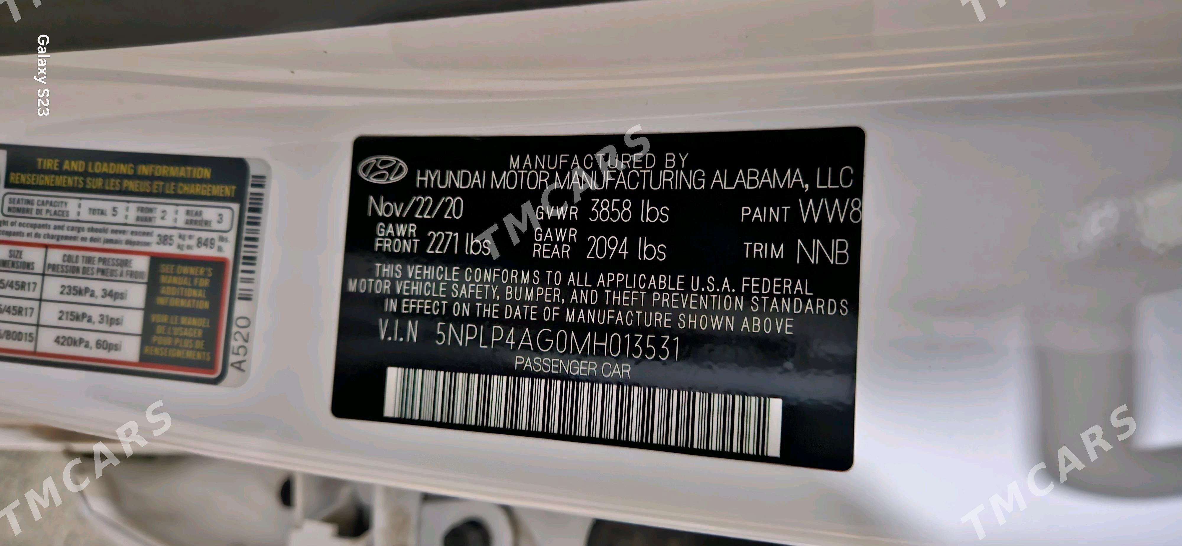Hyundai Elantra 2020 - 280 000 TMT - Aşgabat - img 7