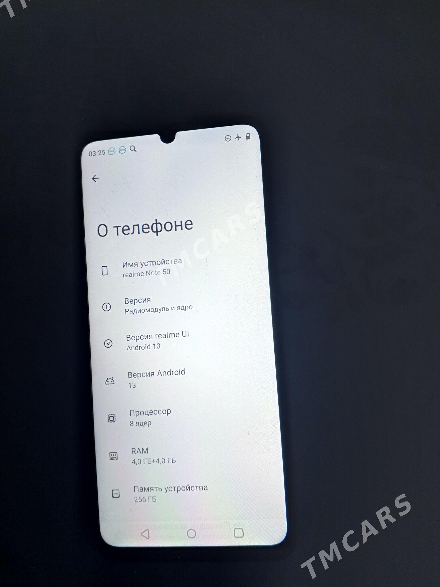 realme not50 256gb - Türkmenabat - img 2