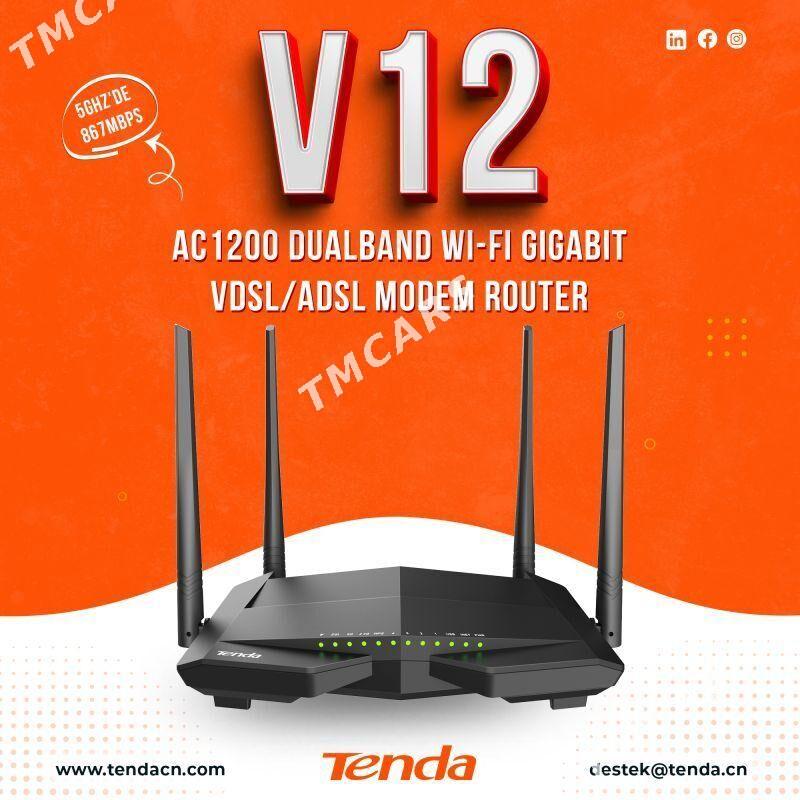WIFI TPLINK TENDA TUNER РОУТЕР - Aşgabat - img 6