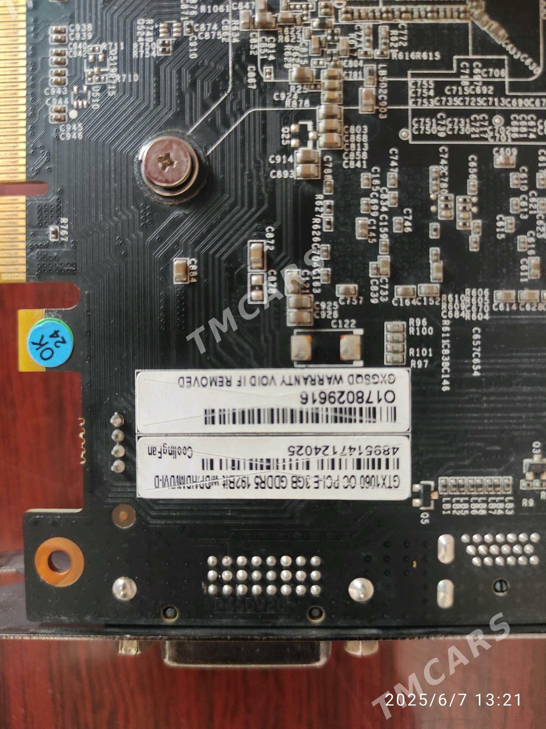 GTX 1060 3gb - Aşgabat - img 2