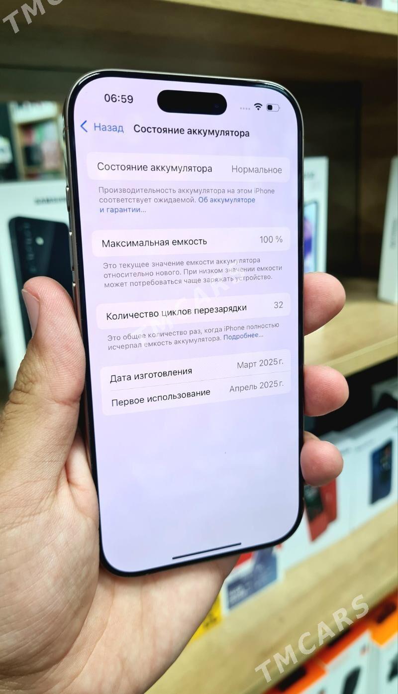 iPhone 16 pro 256GB 100% - Aşgabat - img 2