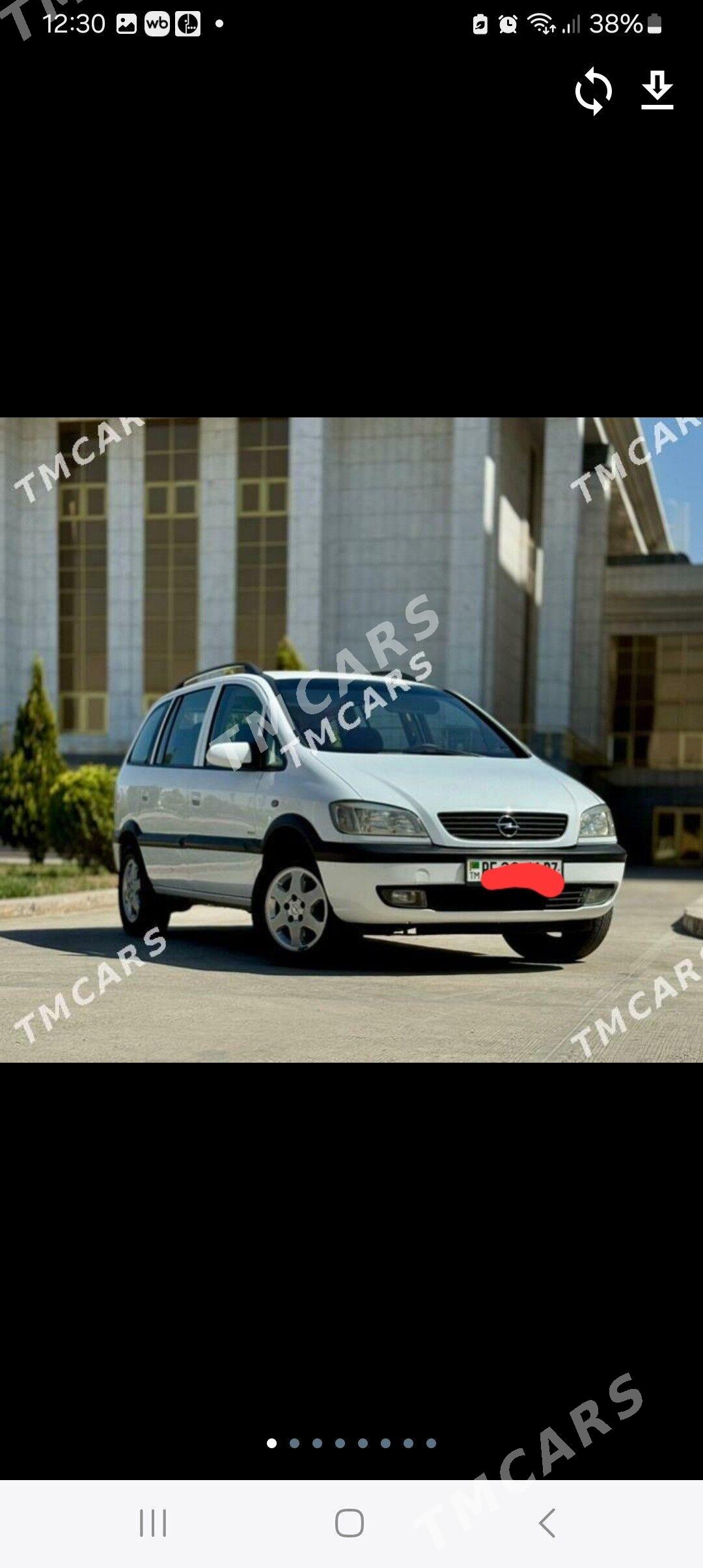 Opel Zafira 2002 - 95 000 TMT - Daşoguz - img 3