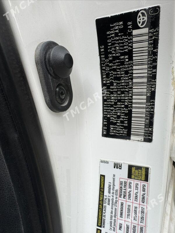 Toyota Corolla 2020 - 219 000 TMT - Мары - img 4