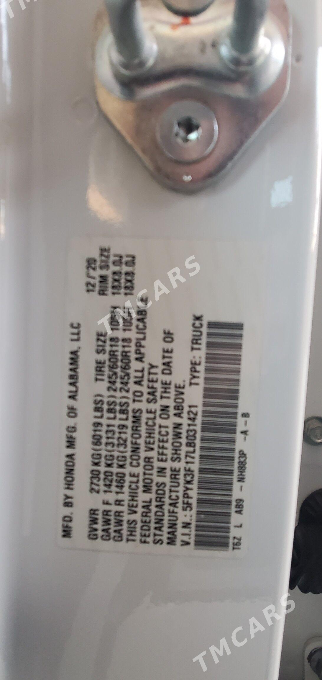 Honda Ridgeline 2021 - 420 000 TMT - Mary - img 2