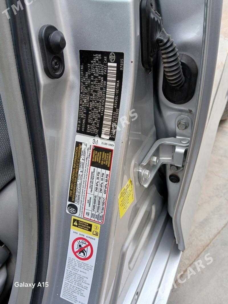 Toyota Camry 2012 - 224 000 TMT - Байрамали - img 3
