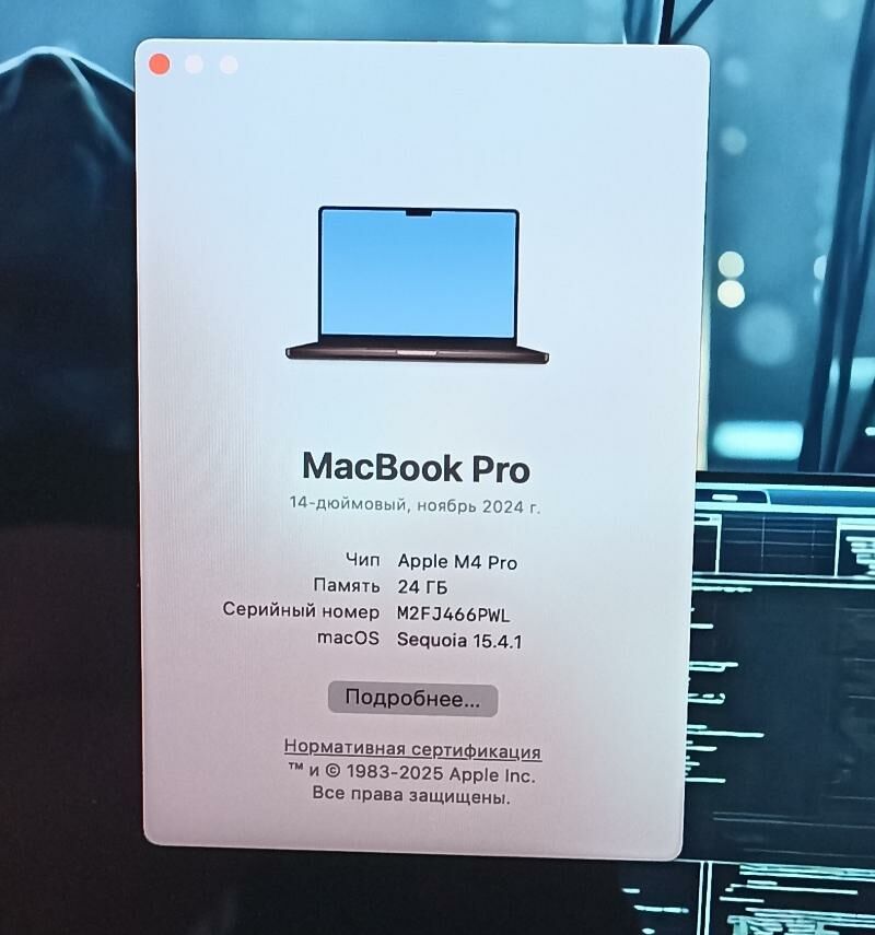 MacBook 14" M4 Pro Black - Aşgabat - img 4