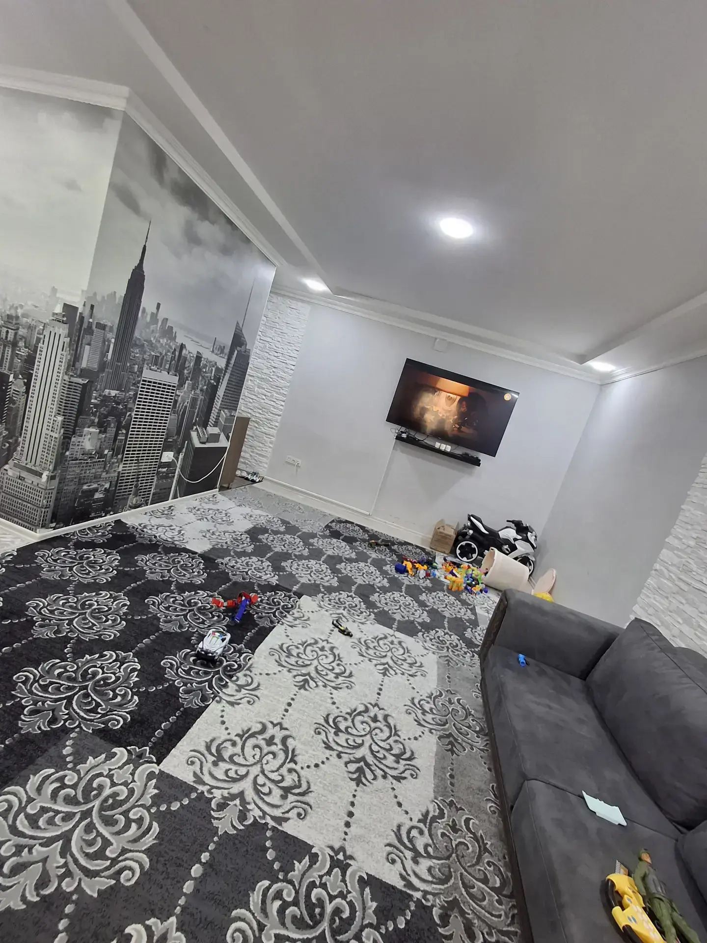 11 МКР 1 КОМ 2/2 этаж 50м² - Ашхабад - img 5