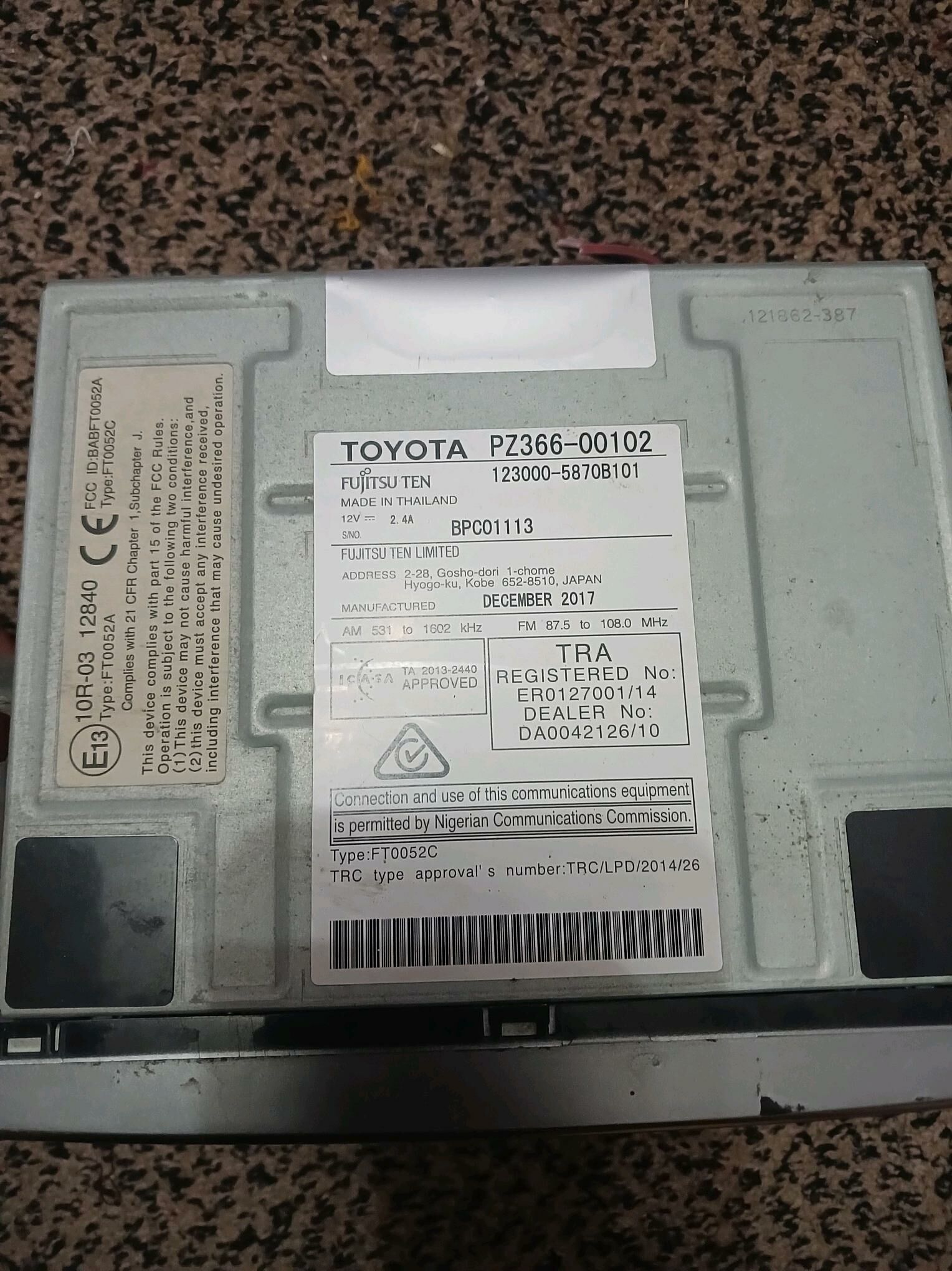 Magnitafon camry18 300 TMT - Ашхабад - img 2