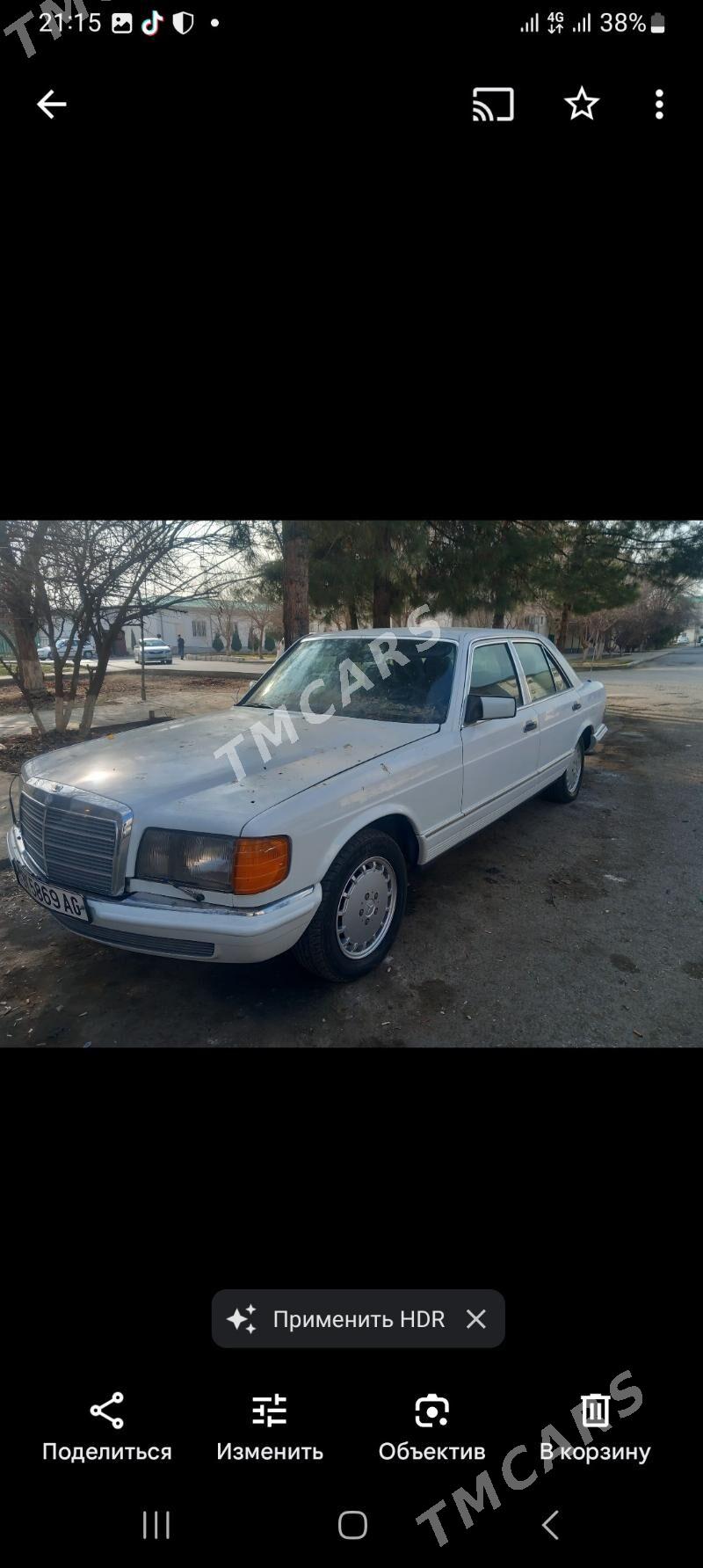 Mercedes-Benz 560-Class 1989 - 55 000 TMT - Ашхабад - img 4