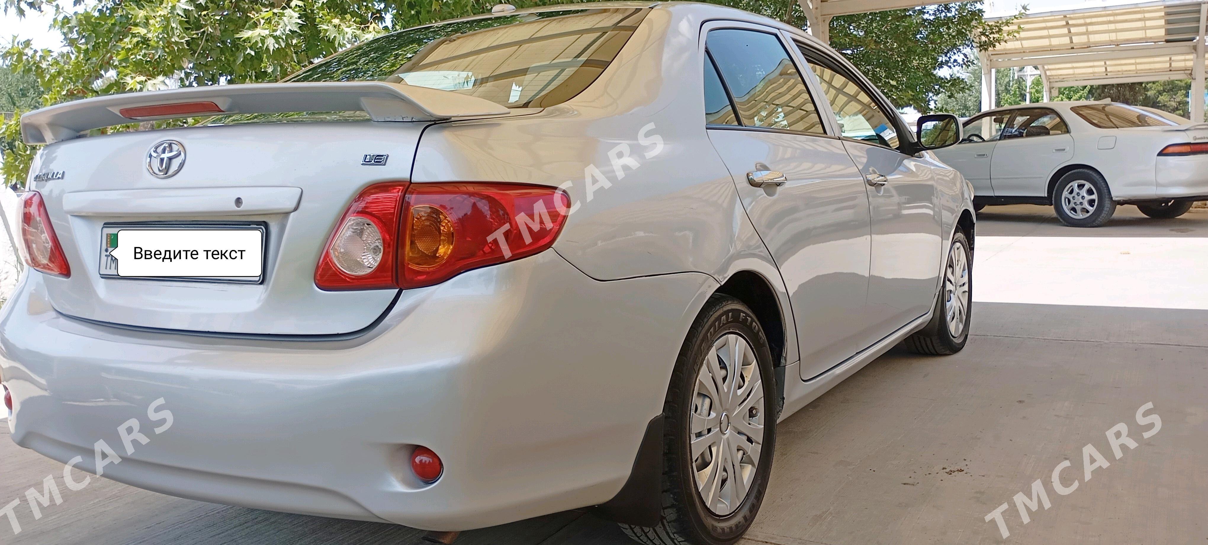 Toyota Corolla 2009 - 126 000 TMT - Мары - img 3