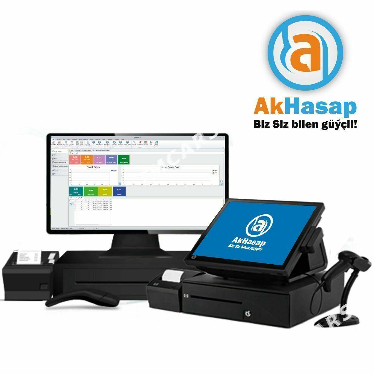 KASSA APARAT BARKOD SKANER CEK PRINTER AKHASAP - Aşgabat - img 3
