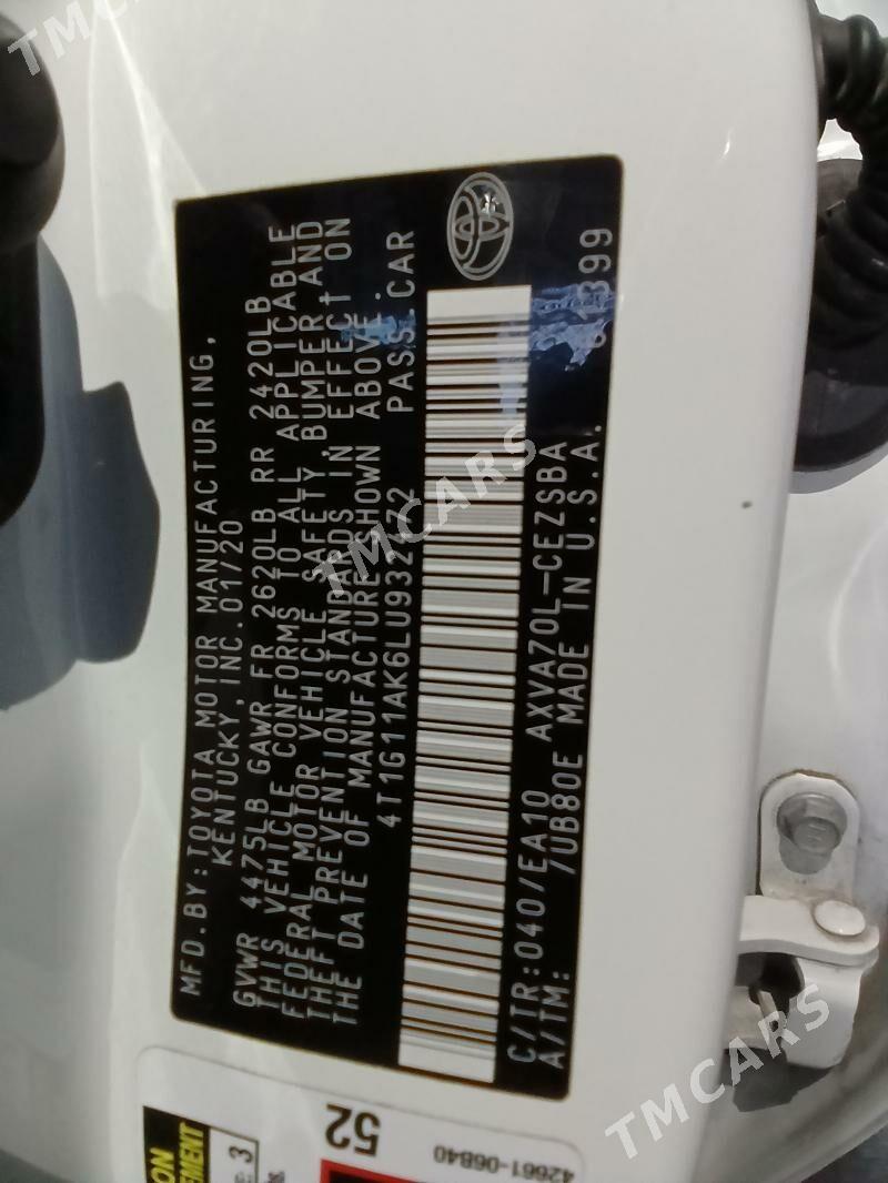 Toyota Camry 2020 - 380 000 TMT - Кака - img 2
