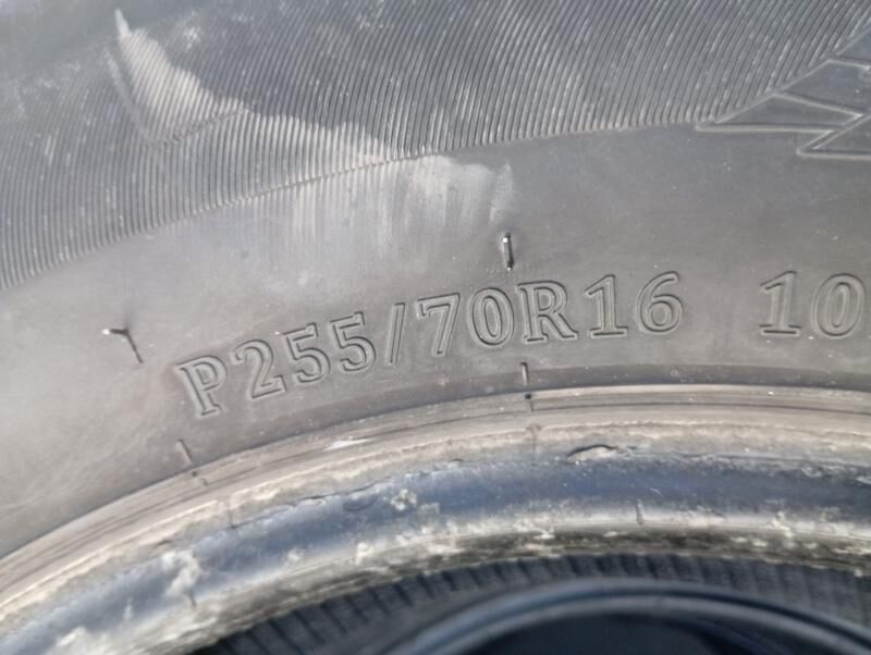 Teker 255.70.16.2şt/265.70.16. 800 TMT - Garadamak - img 3