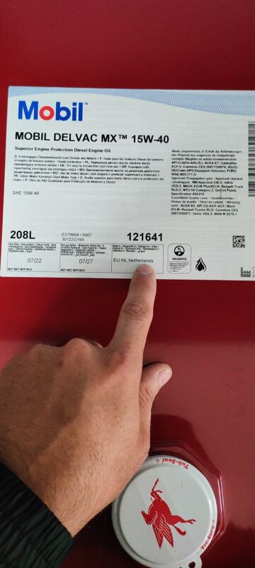 Mobil Delvac MX 15w-40 95 TMT - Анев - img 2