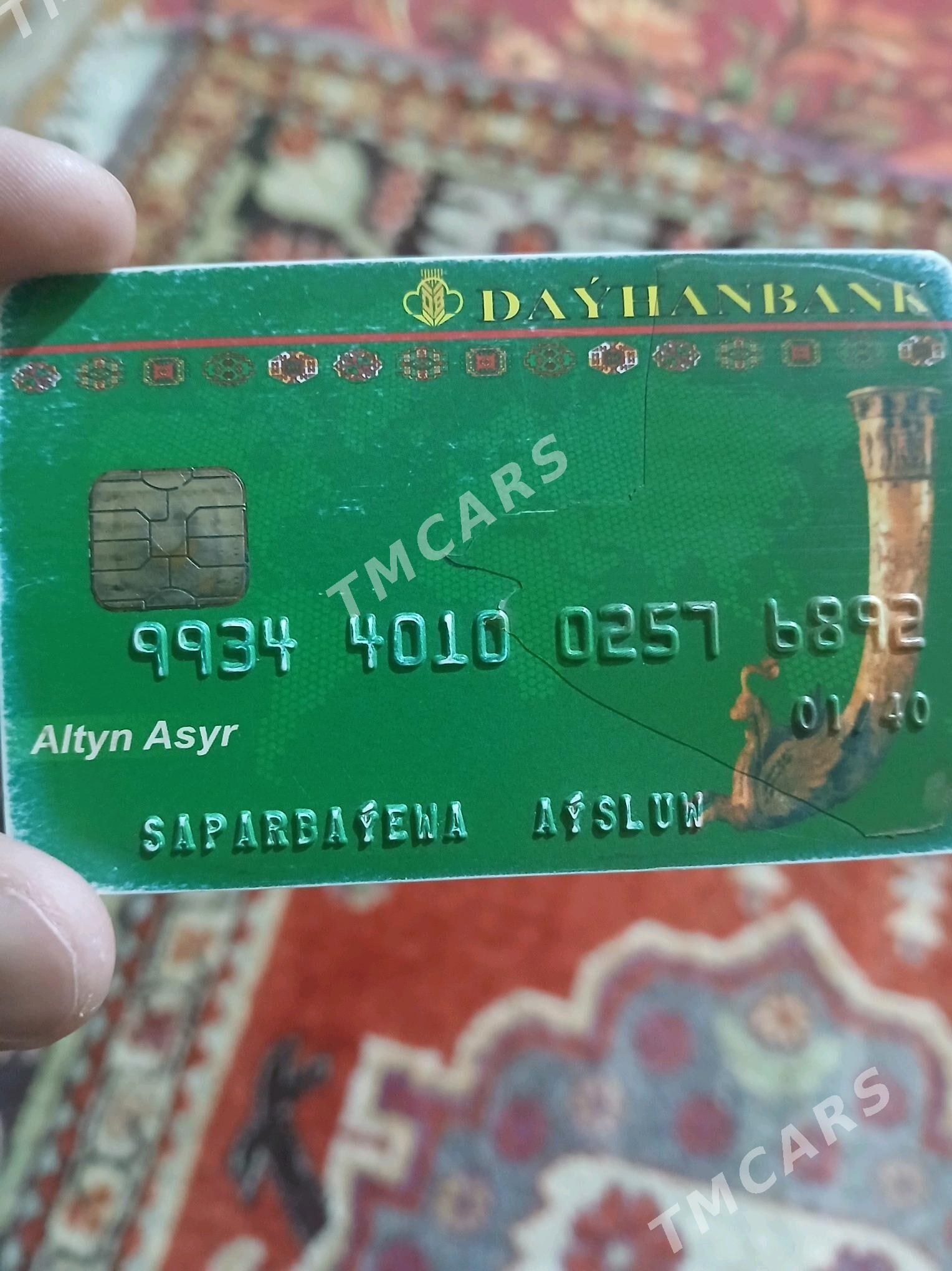 Dayhan bank kart - Daşoguz - img 2