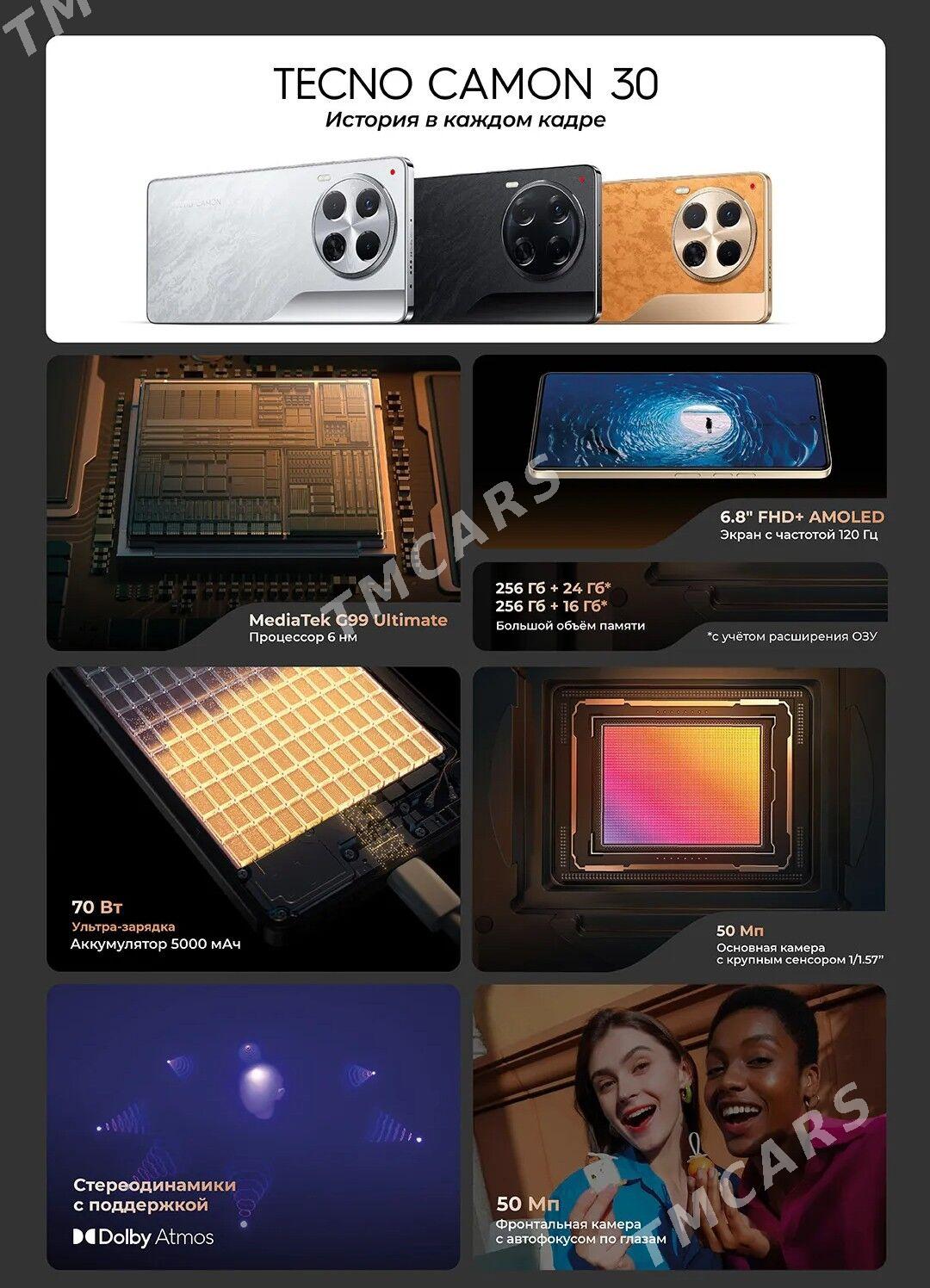Tecno Camon 30 - Büzmeýin GRES - img 2