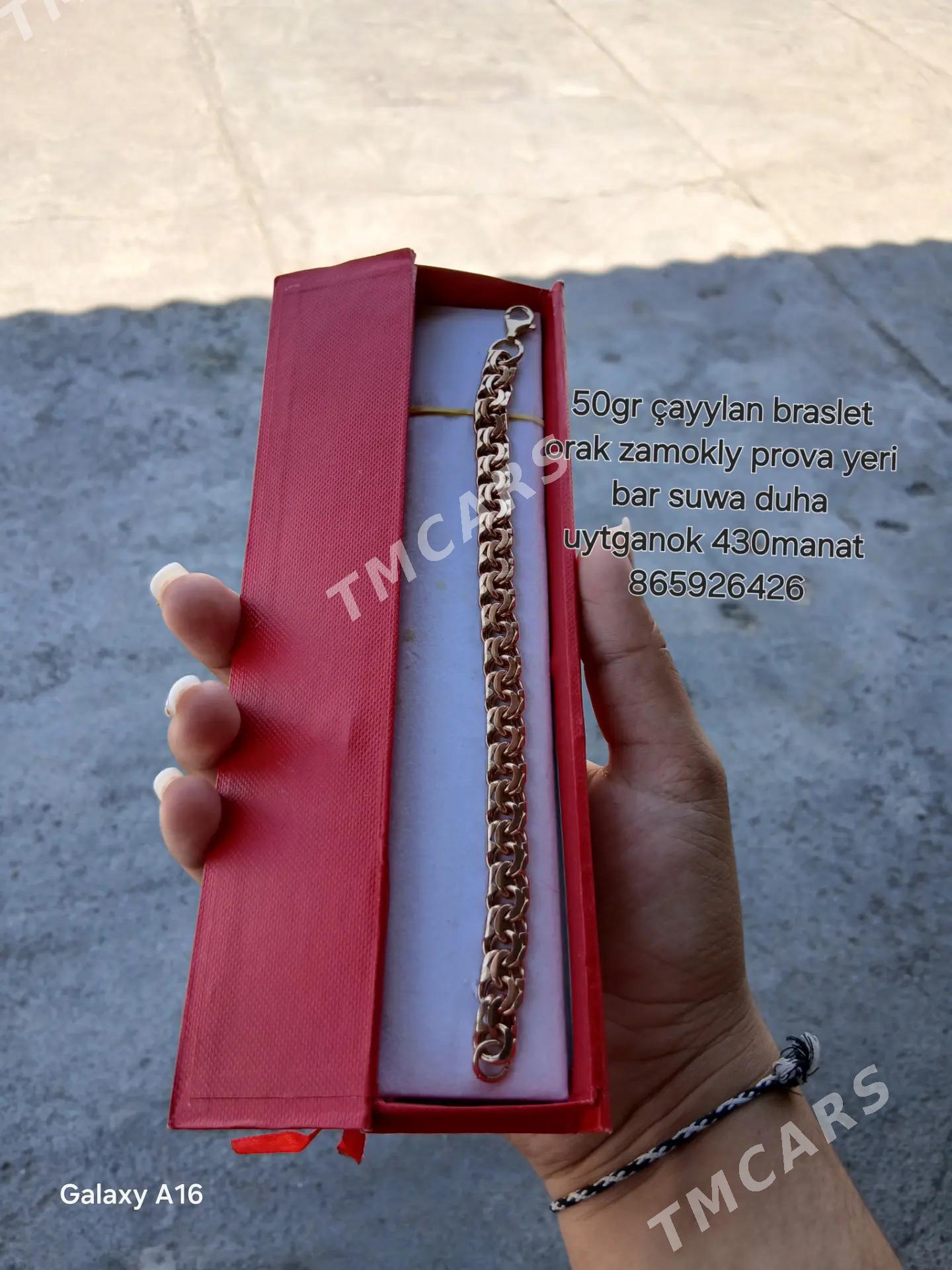 50gr çayylan braslet - Aşgabat - img 1