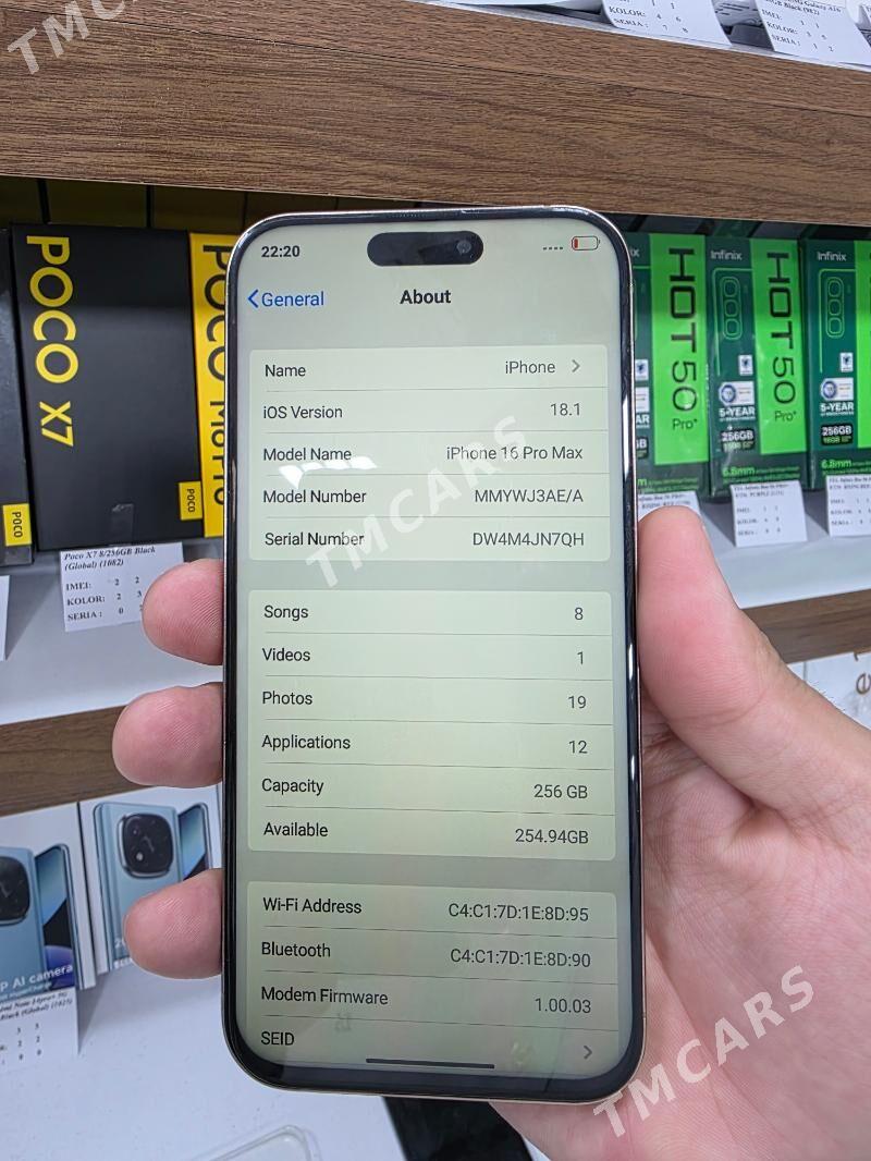 ıphone 16 pro max 256Gb - Parahat 7 - img 7