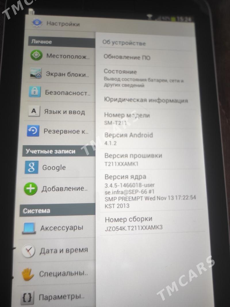 samsung SM-T211 planşet - Койтендаг - img 3