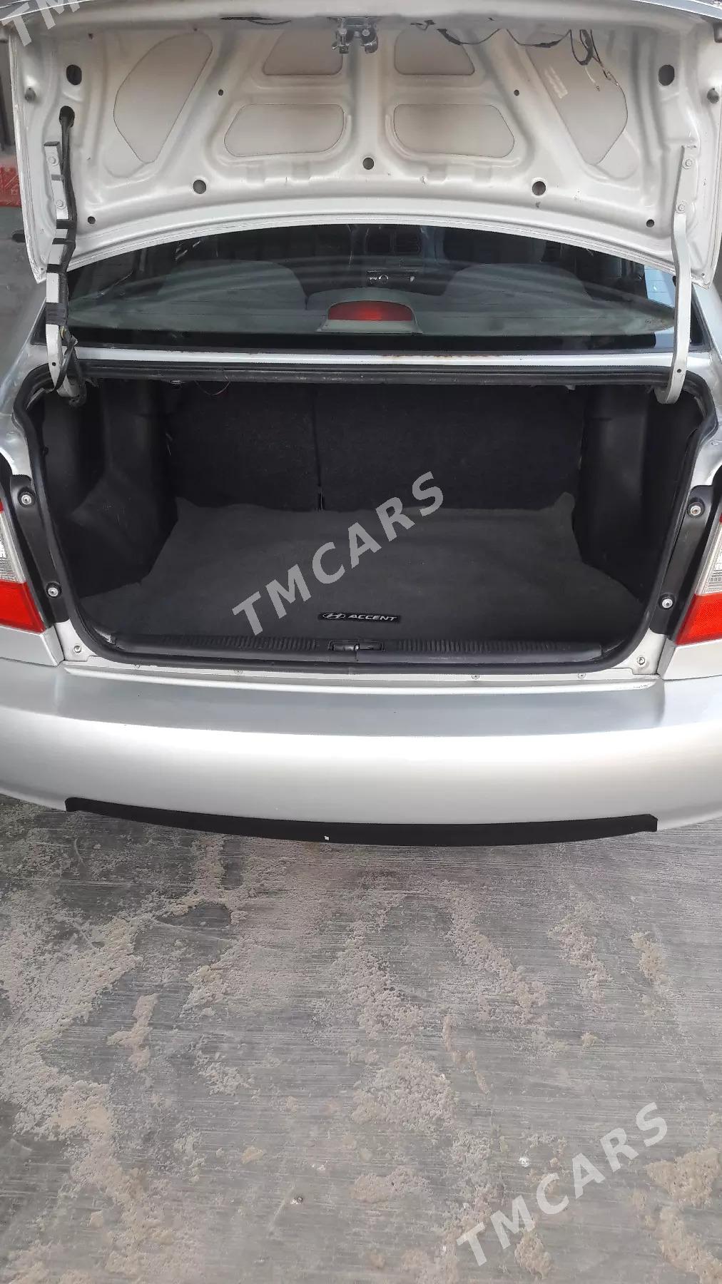 Hyundai Accent 2001 - 60 000 TMT - Байрамали - img 6