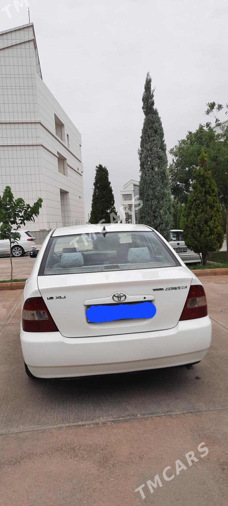 Toyota Corolla 2002 - 100 000 TMT - Tejen - img 2