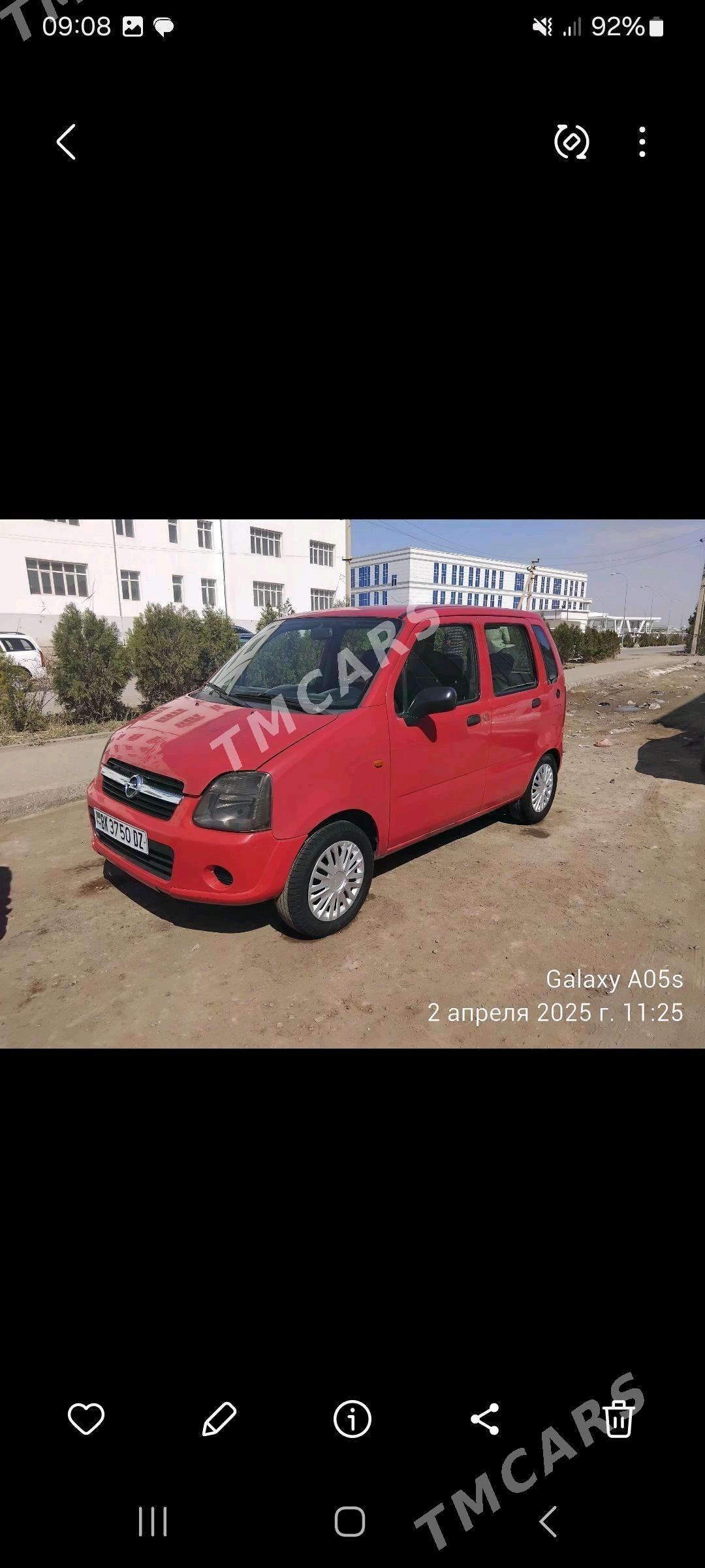 Opel Agila 2004 - 35 000 TMT - Кёнеургенч - img 4