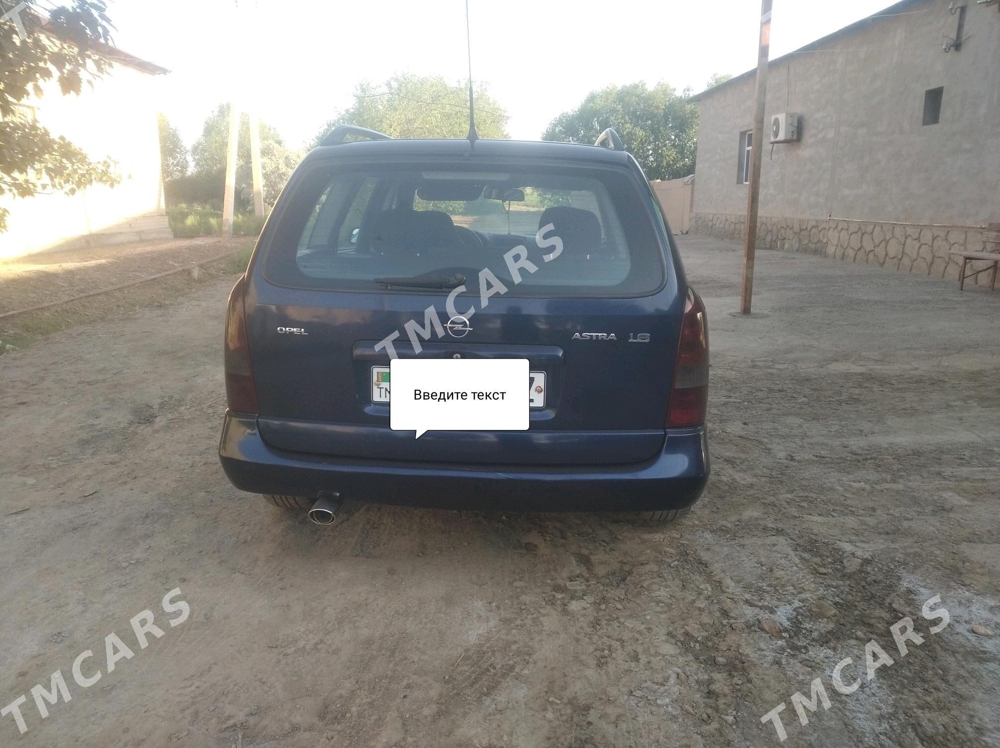 Opel Astra 2000 - 70 000 TMT - Türkmenbaşy etr. - img 5