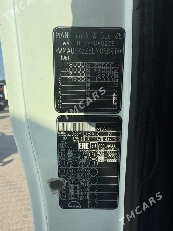 Man TGX 2020 - 905 000 TMT - Балканабат - img 8
