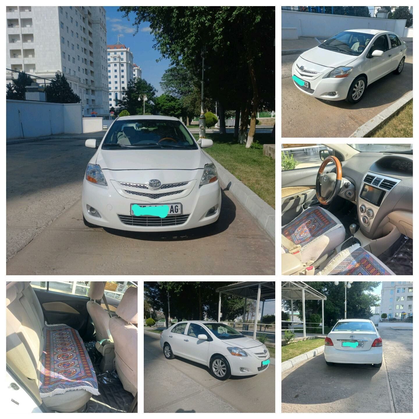 Toyota Yaris 2008 - 124 000 TMT - ул. Подвойского (Битарап Туркменистан шаёлы) - img 10