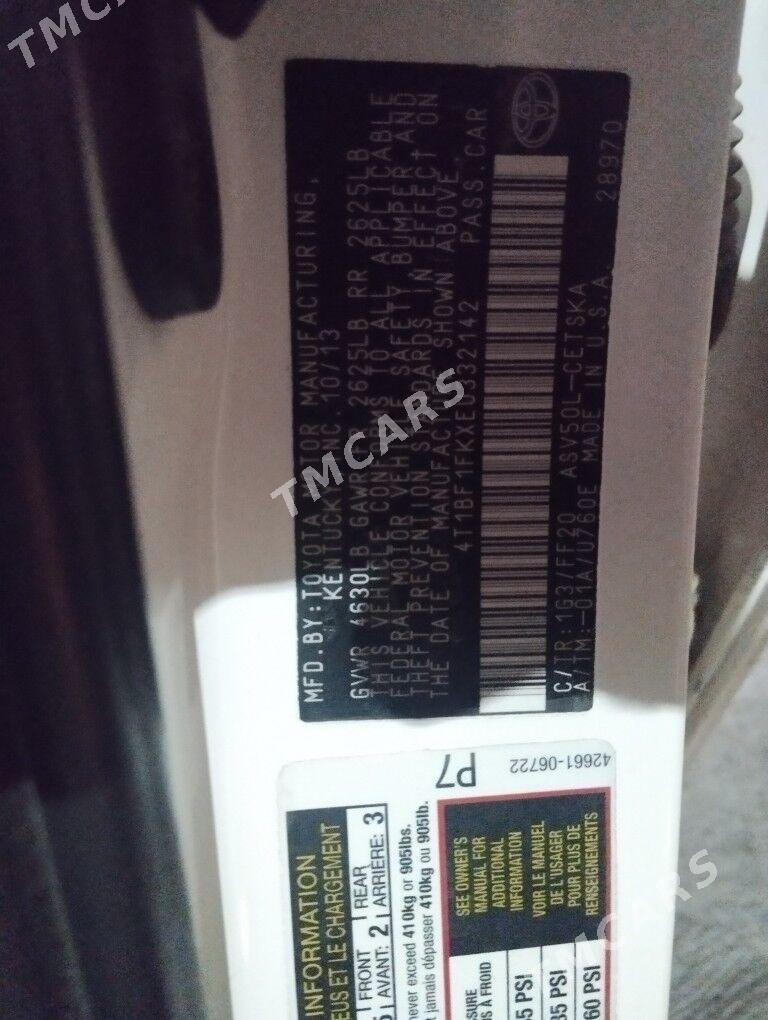 Toyota Camry 2013 - 220 000 TMT - Мары - img 2