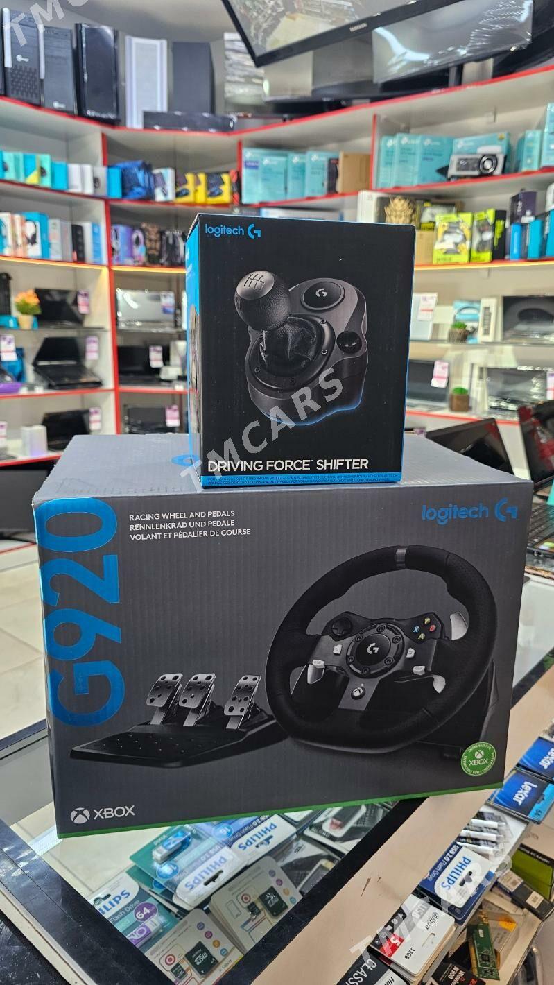 LOGITECH G920 ИГРОВОЙ РУЛЬ - Ашхабад - img 2