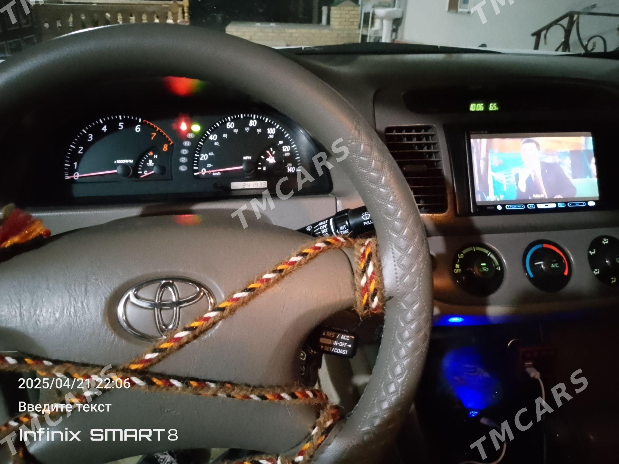 Toyota Camry 2004 - 165 000 TMT - Векильбазар - img 7