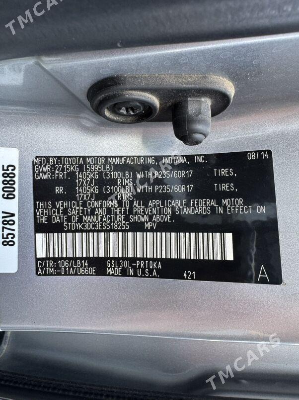 Toyota Sienna 2014 - 315 000 TMT - Aşgabat - img 10
