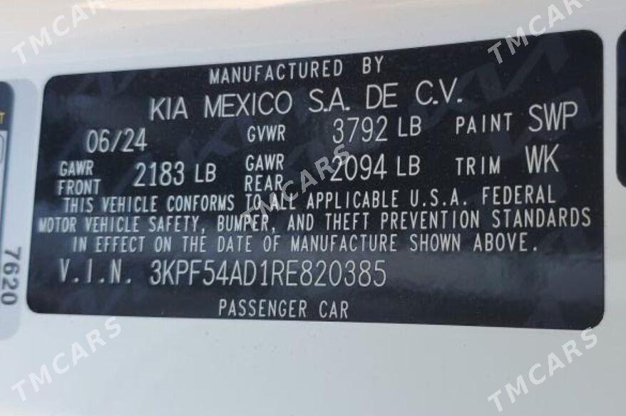 Kia Forte 2024 - 175 000 TMT - Ашхабад - img 5